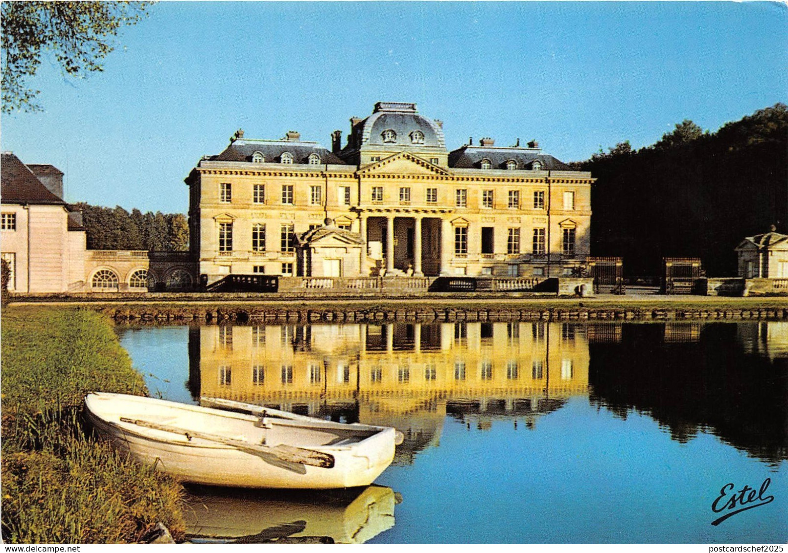 BR25710 Saint Cheron Le Chateau du marais 2 scans france