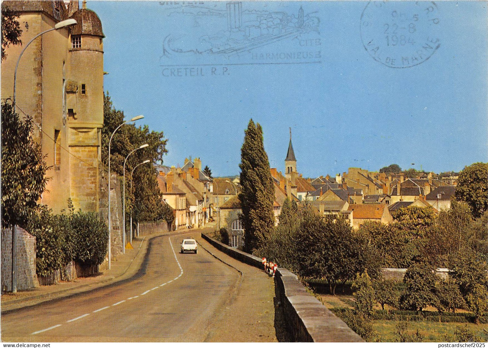 BR26132 Chatillon en Bazois vue generale France
