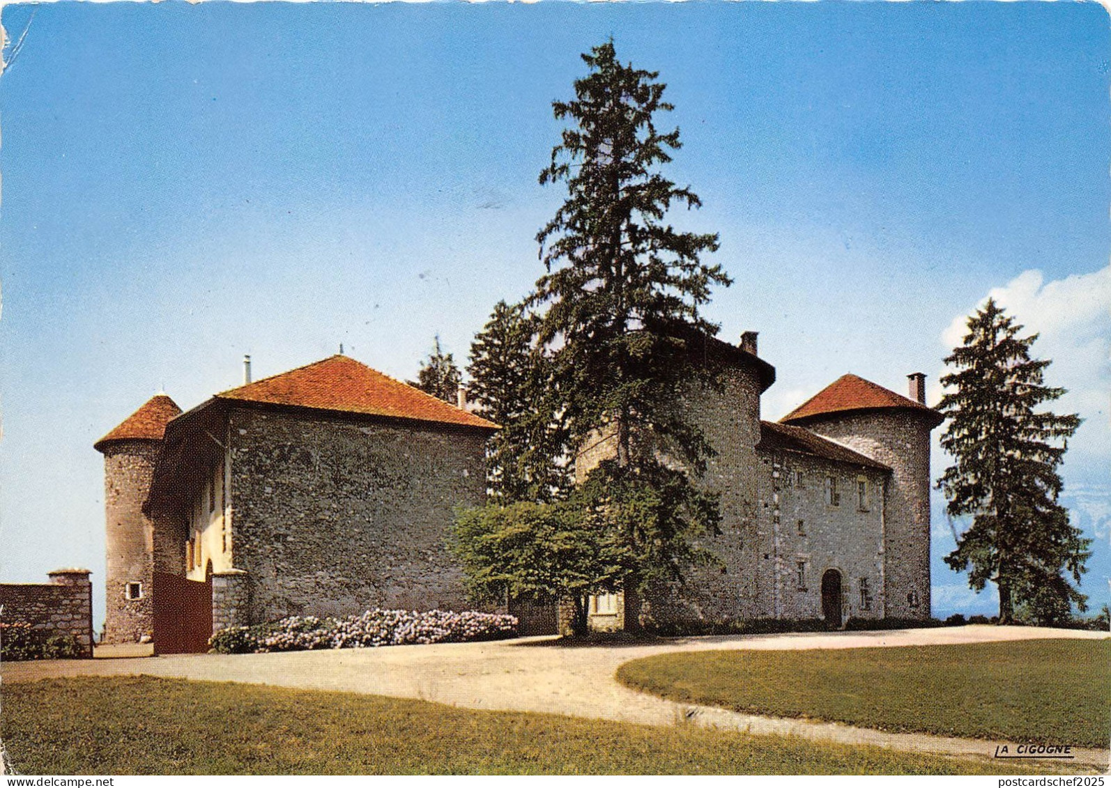 BR27271 Pontcharra chateau Boyard france