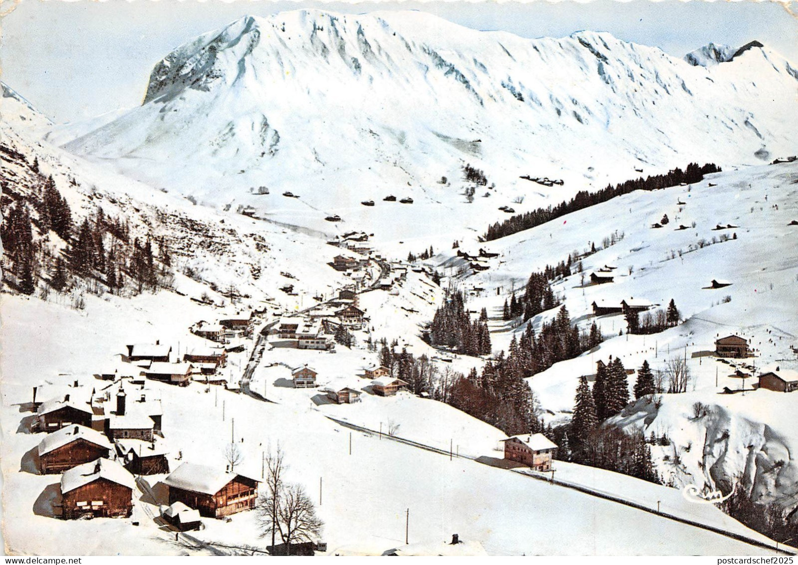 BR27702 Le Grand Bornand vue aerienne france