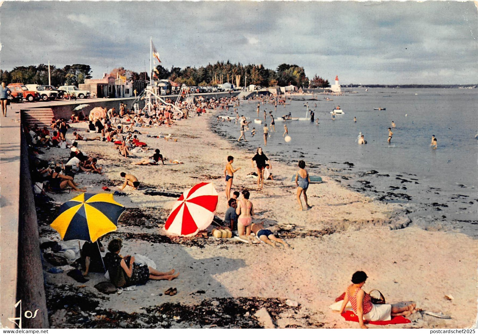 BR28537 Loctudy la plage de Bangol france