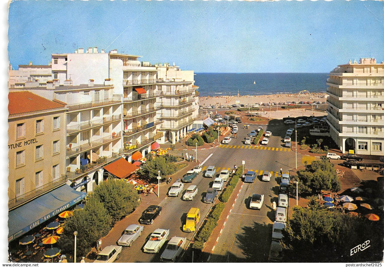BR29479 Canet plage la plage Radieuse france