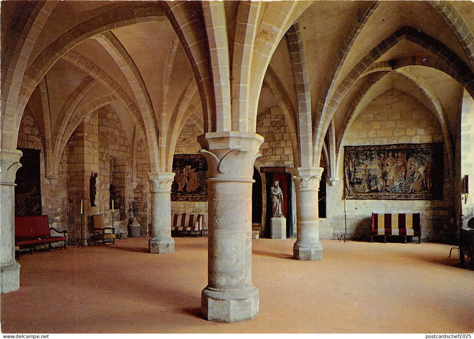 BR30490 Abbaye de Royaumont asnieres sur Oise France
