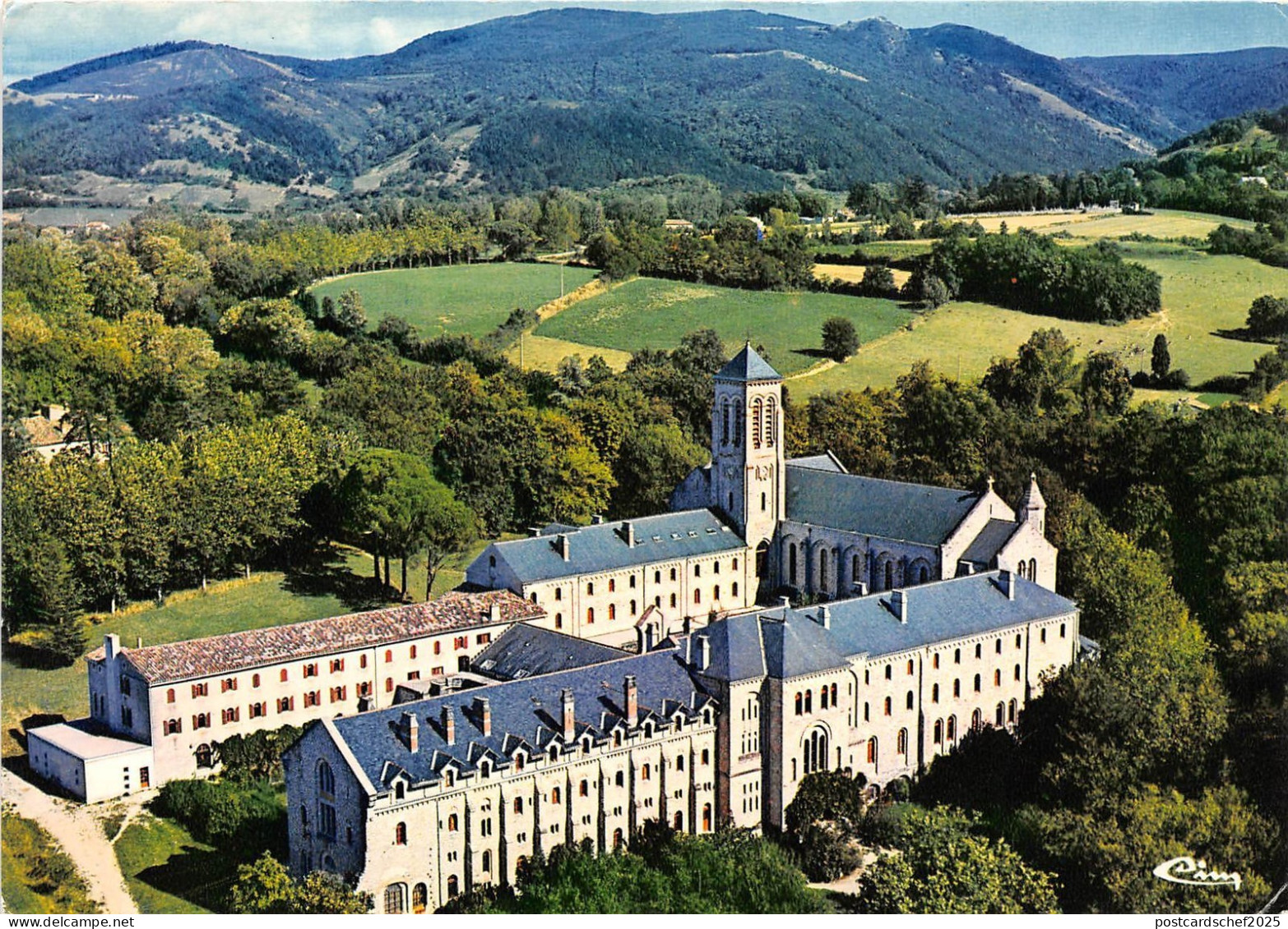 BR31187 Dourgne vue aerienne france