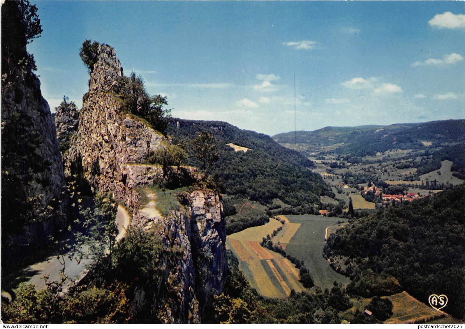 BR3397 Arbois Environs d Arbois depuis le cirque   france