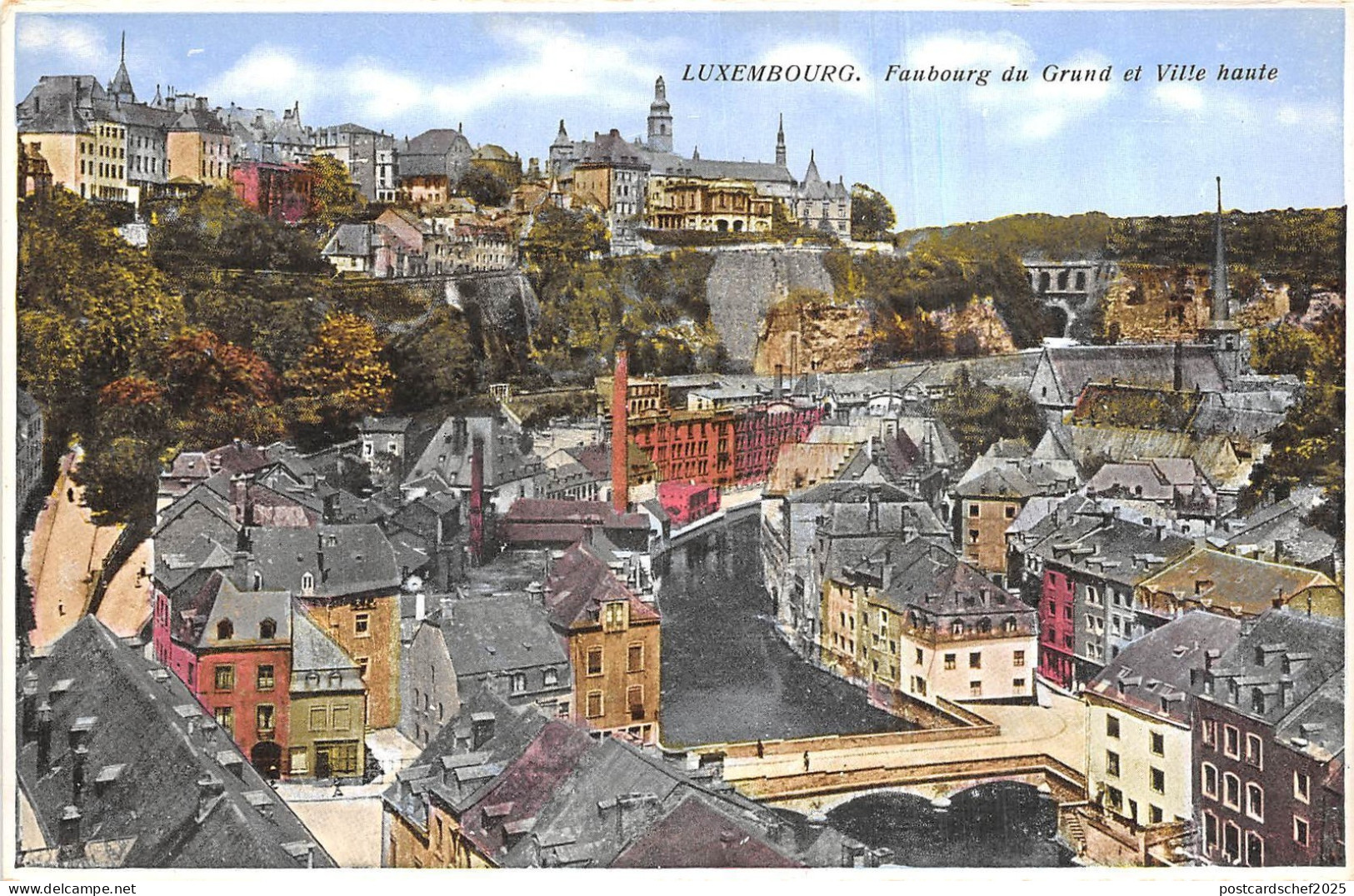 Br35724 Luxembourg Fabourg du Grand et Ville haute luxembourg