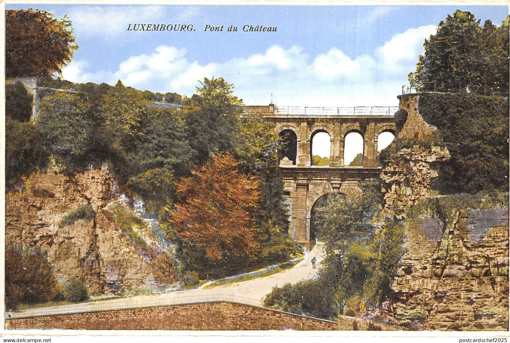 Br35725 Luxembourg Pont du Chateau luxembourg