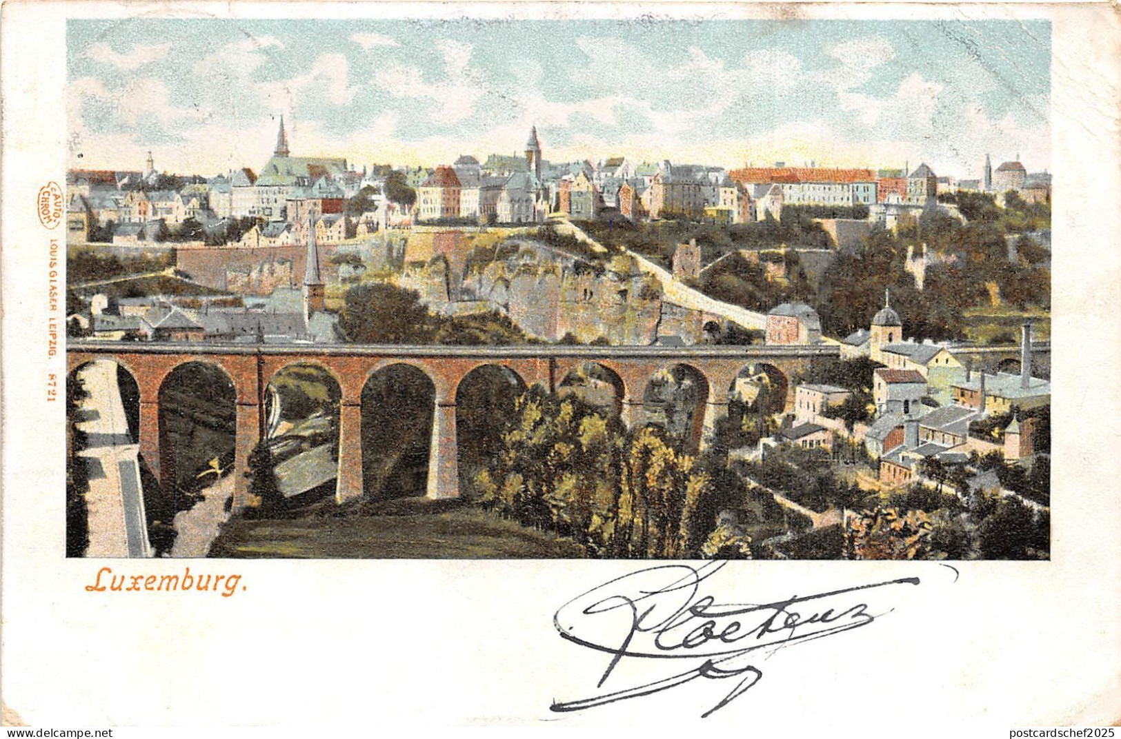 Br35766 Luxembourg Vue generale luxembourg