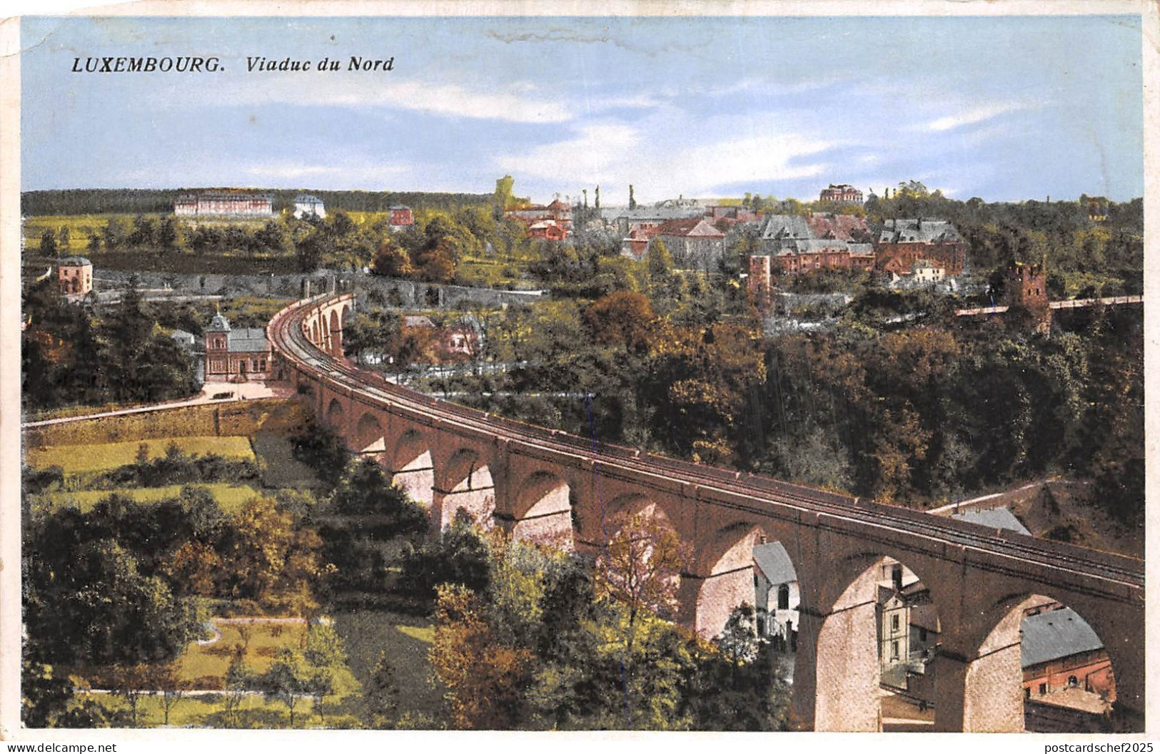 Br35777 Luxembourg Viaduct du Nord luxembourg