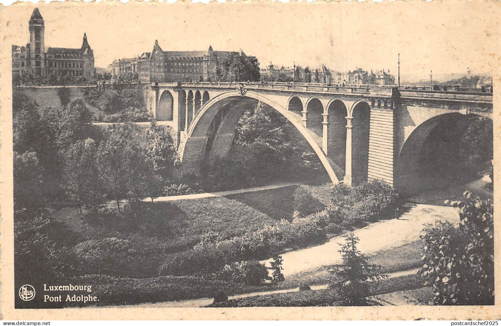 Br35789 Luxembourg Pont Adolphe luxembourg