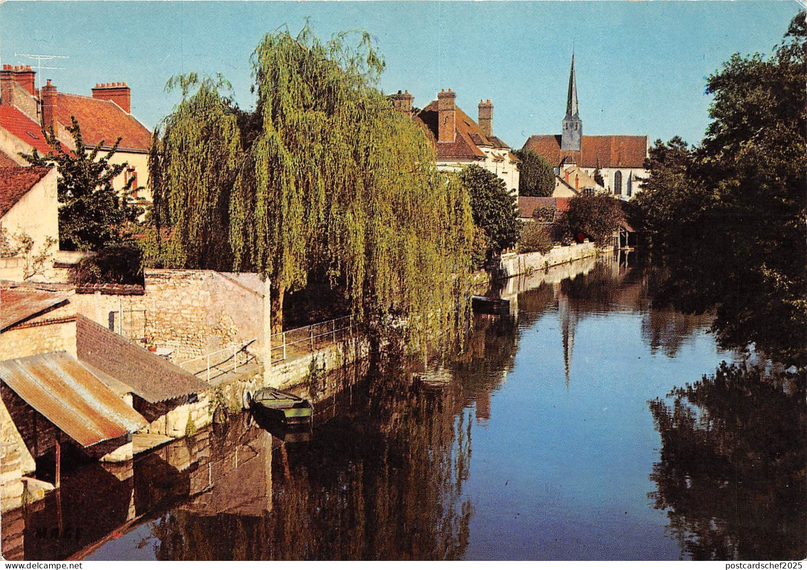 BR3649 Souppes Sur Loing Du pont de Souppes   france