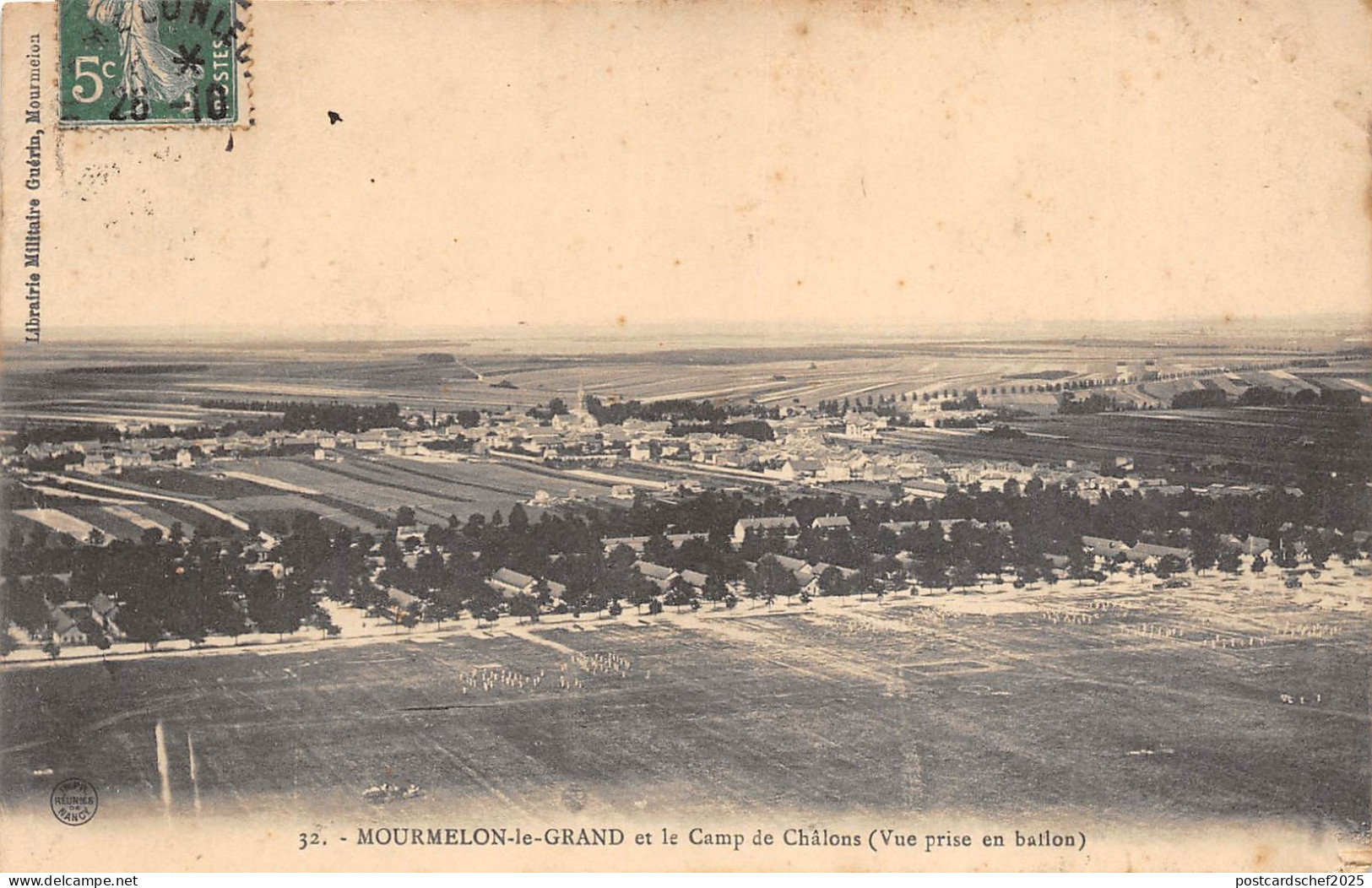 BR39097 Mourmelon le Grand et le camp de chalons france TCV