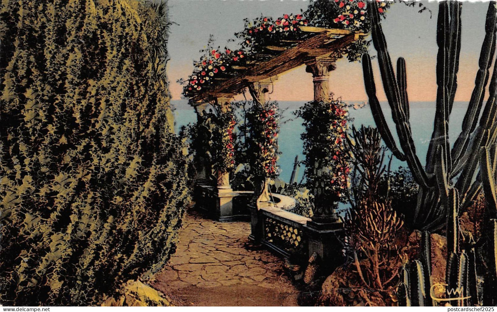 BR39623 monaco jardin Exotique monaco