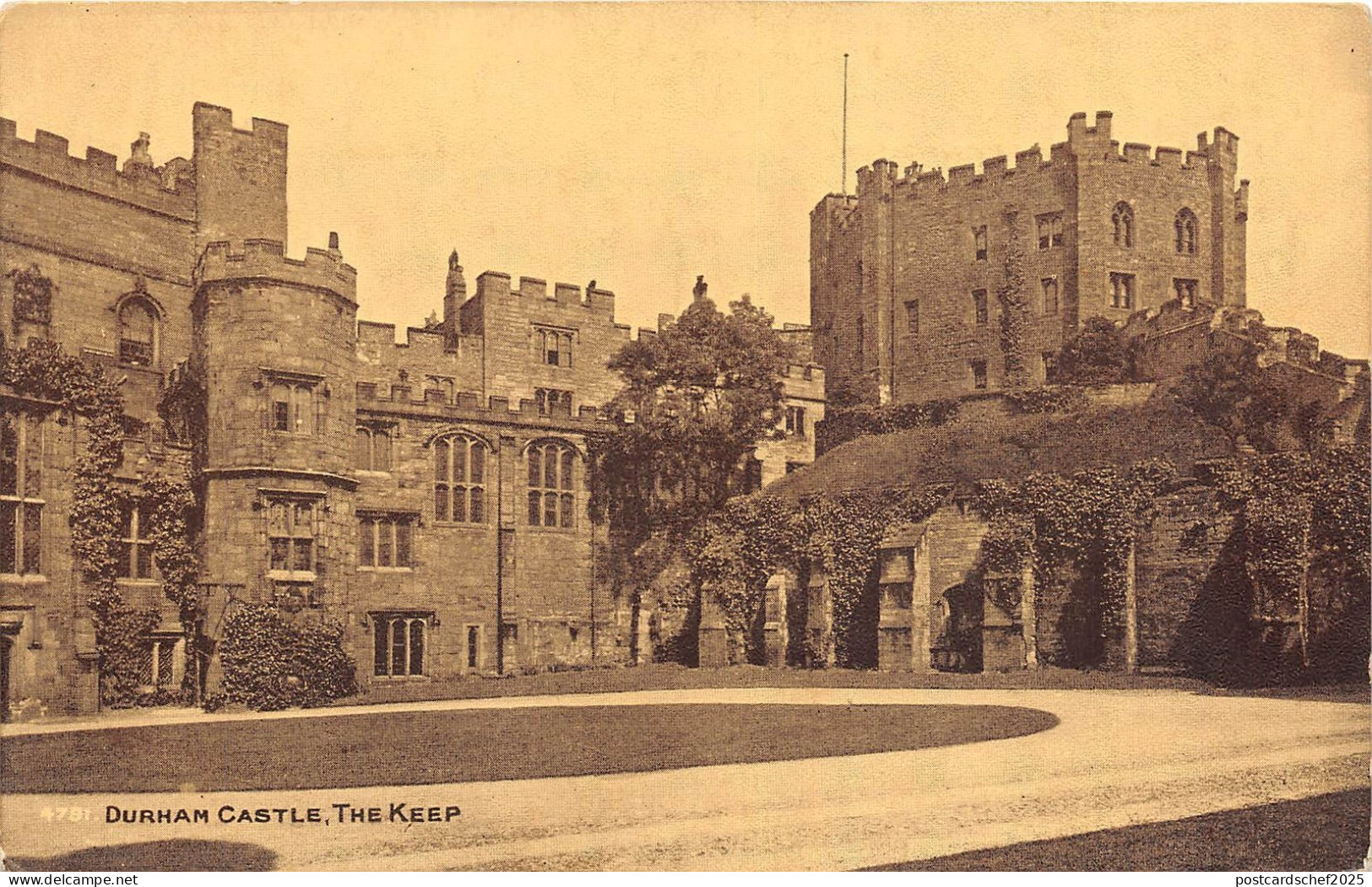 BR39700 The Keep Durham Castle Durham england
