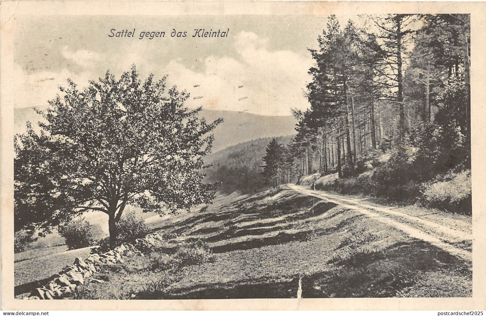 BR41156 Sattel gegen das kleintal  France