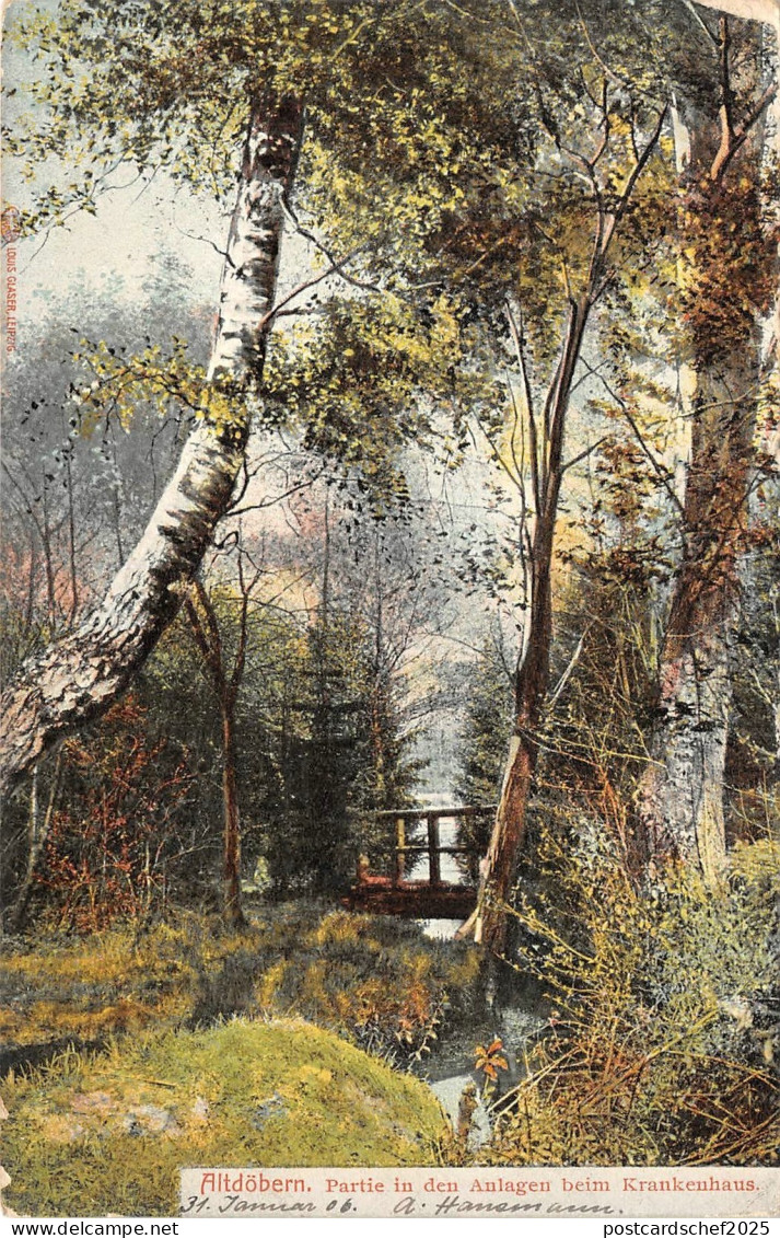 BR41702 Altdobern partie in den anlagen beim Krankenhaus     Germany