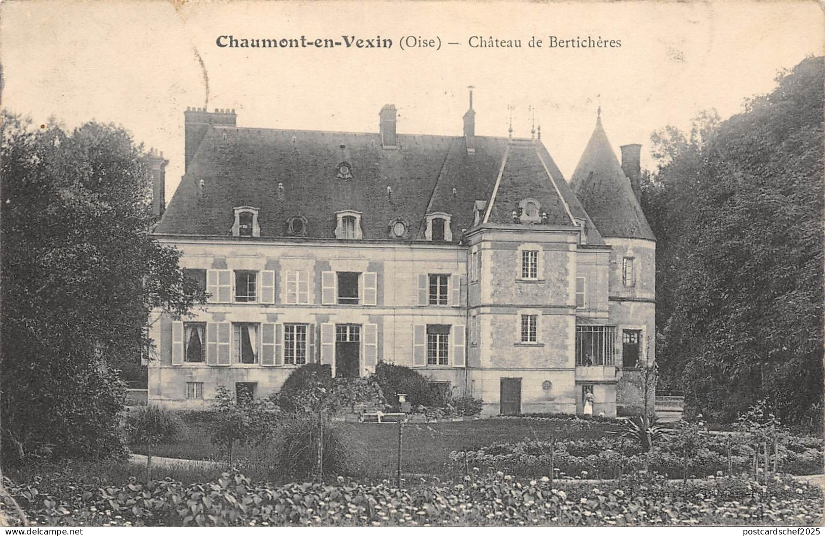 BR43180 Chaumont en Vexin chateau de Bertucheres     France