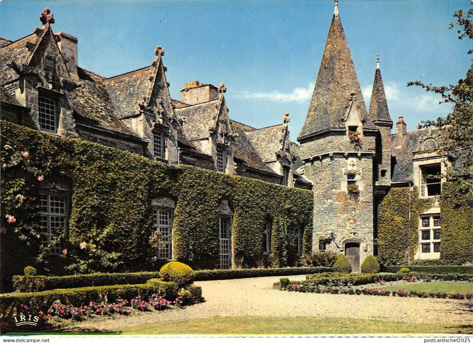 BR43243 Facade du chateau Rochefort en terre    France