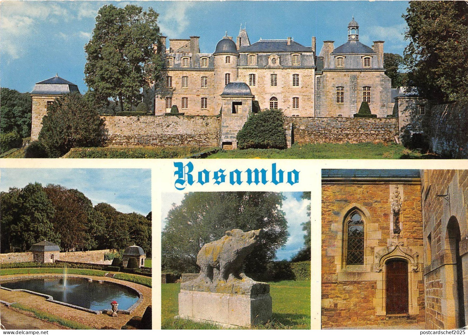 BR4362 Chateau de Rosambo Bretagne Lanvellec   france