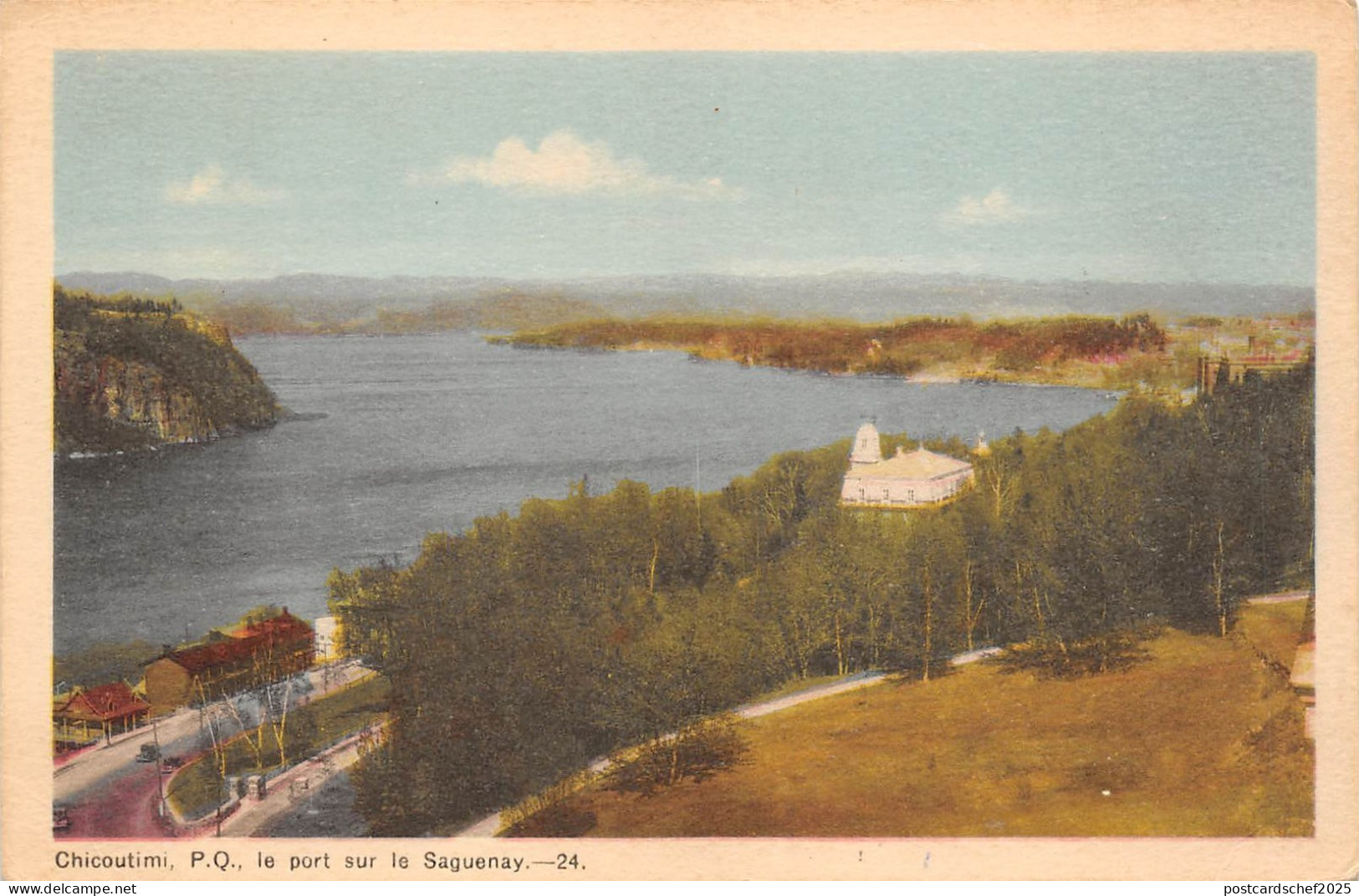 BR44475 Chicoutimi le port sur le saguenay canada