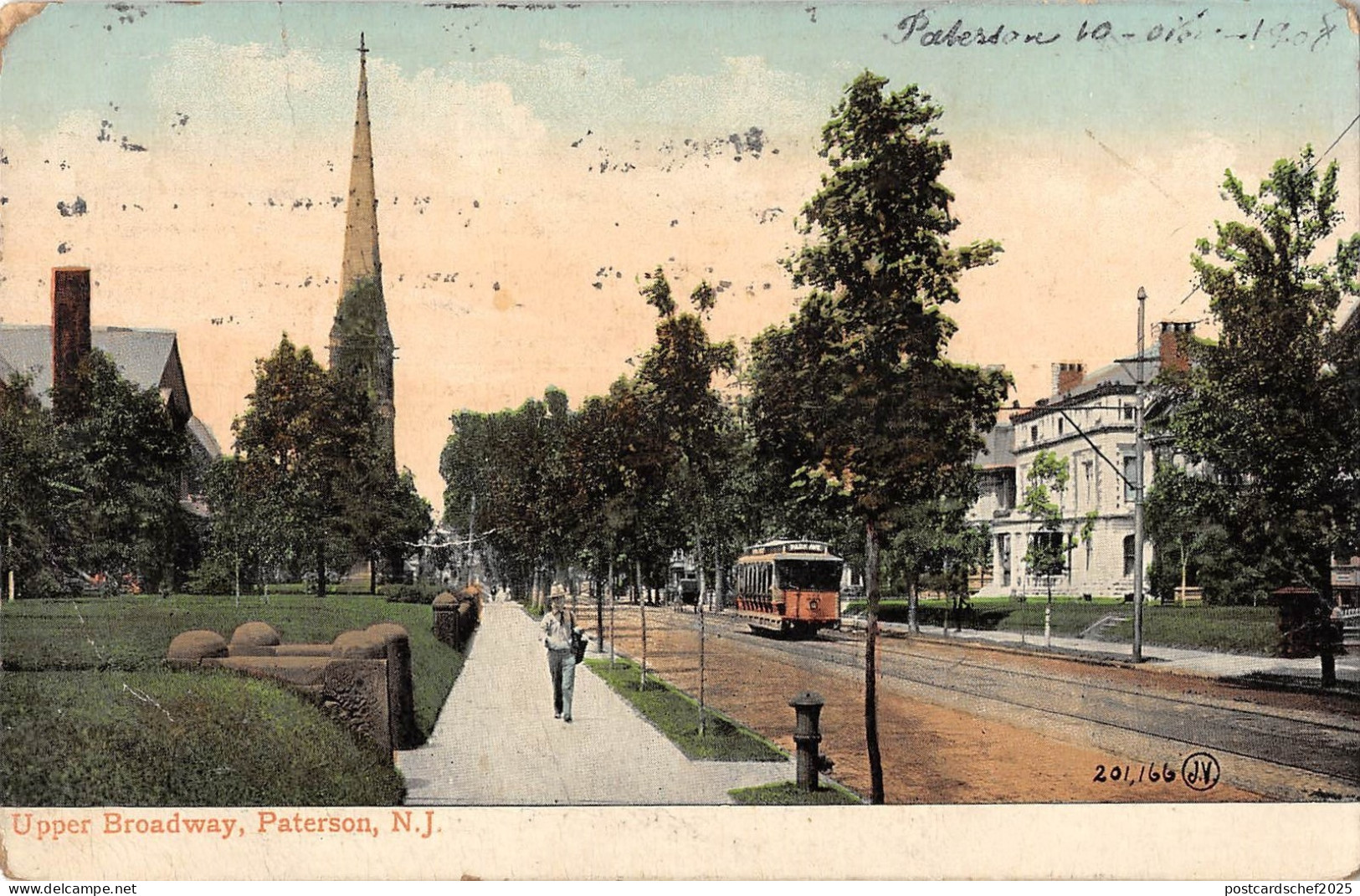 BR45272 upper Broadway Paterson usa