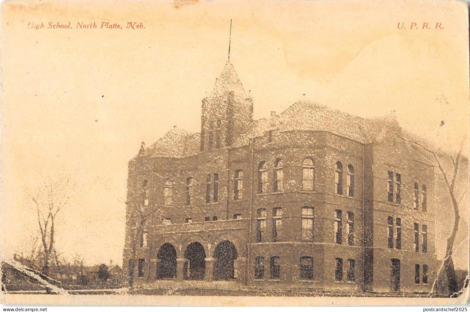 BR45824 High school north platte neb usa