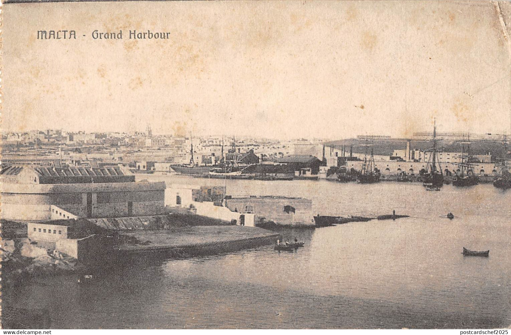 BR46668 Malta grand Harbour   Malta