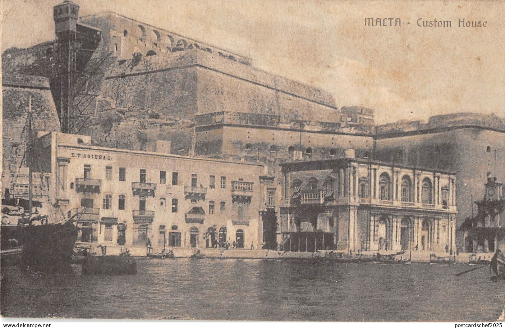 BR46677 Malta Custom House   Malta