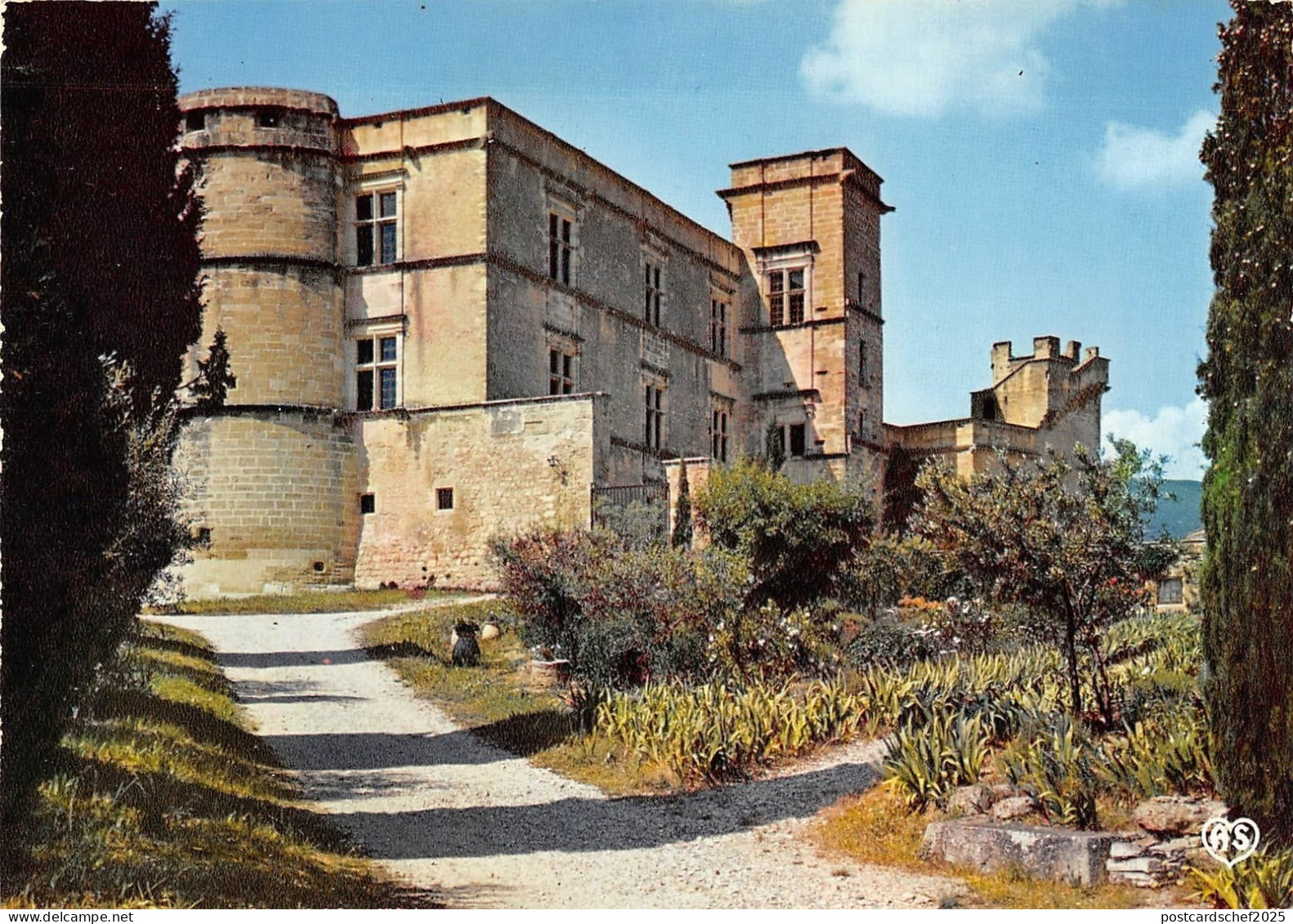 BR49003 Lourmarin le chateau      France