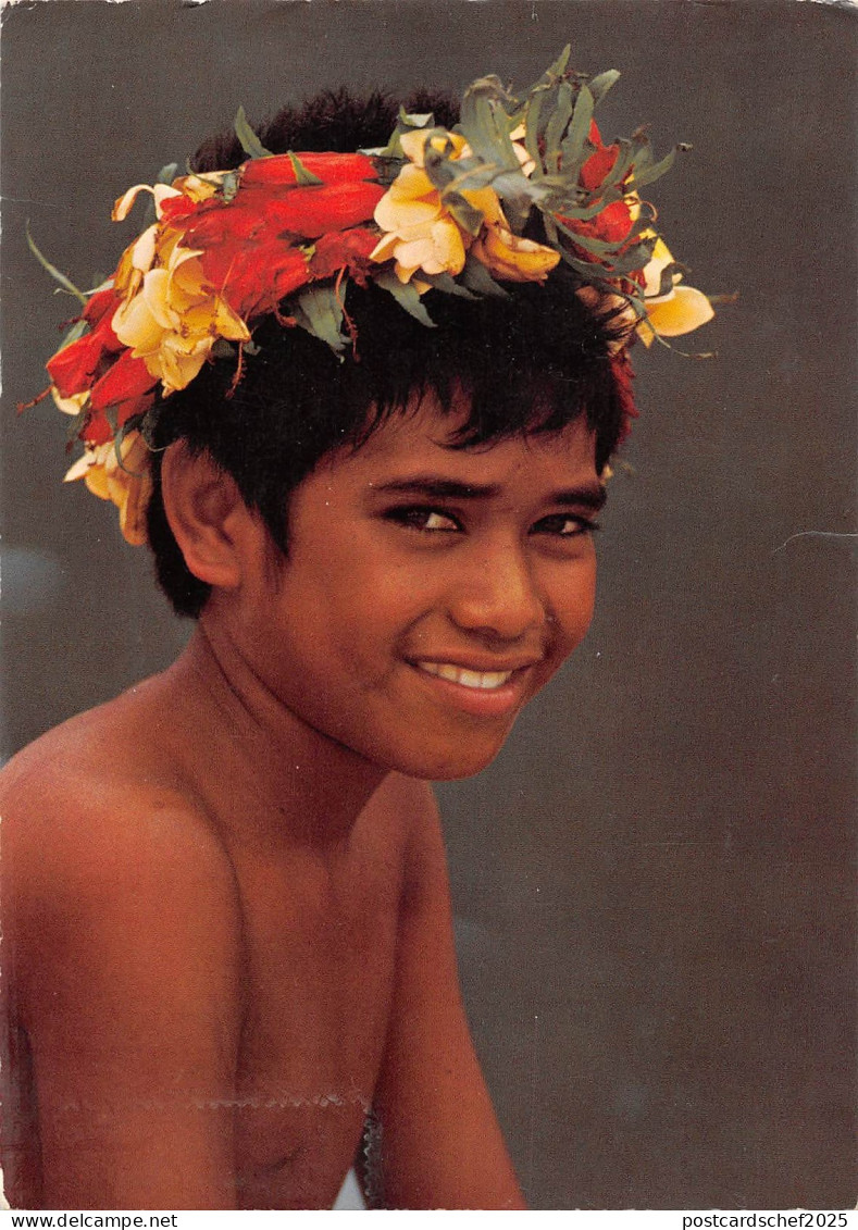 BR49125 Tahiti portarait d un garcon    Oeania  Tahiti