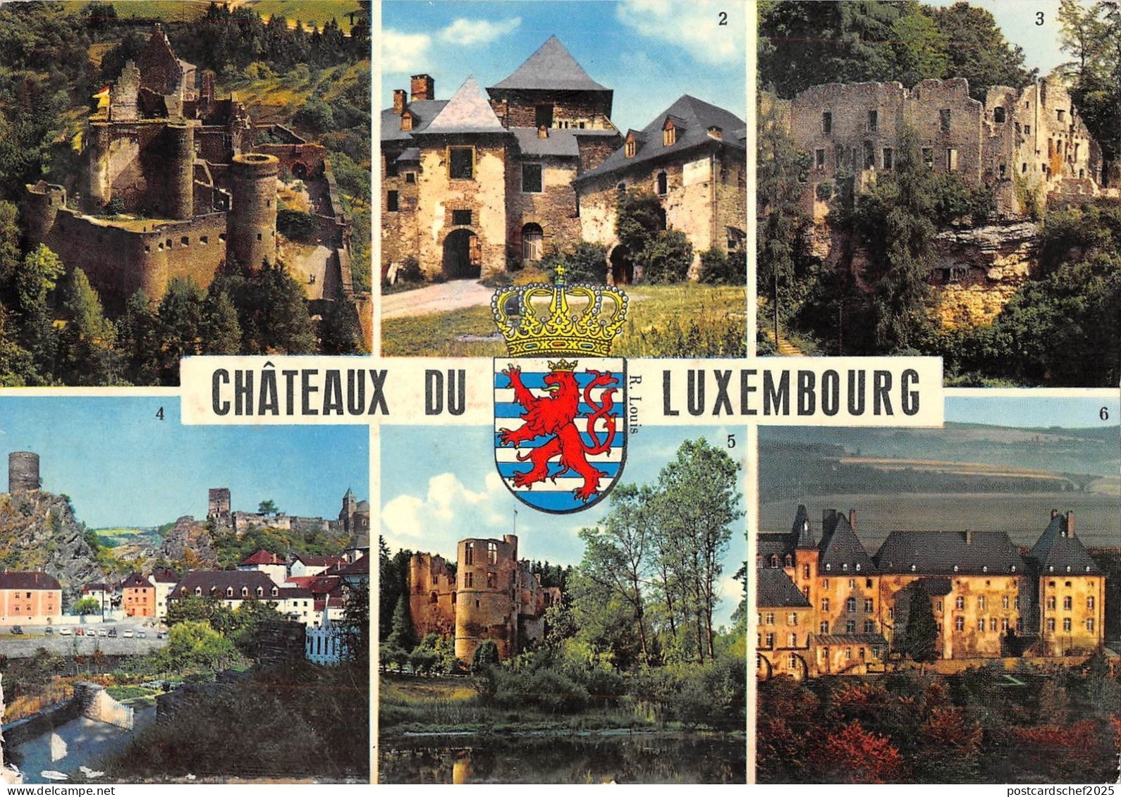 BR50054 Luxembourg chateaux     Luxembourg