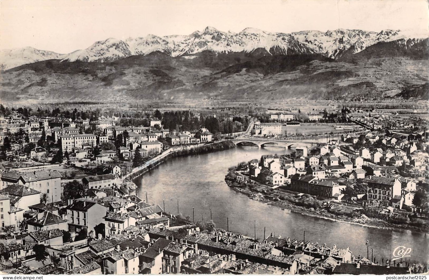 BR50631 Grenoble vue generale sur la tronche     France