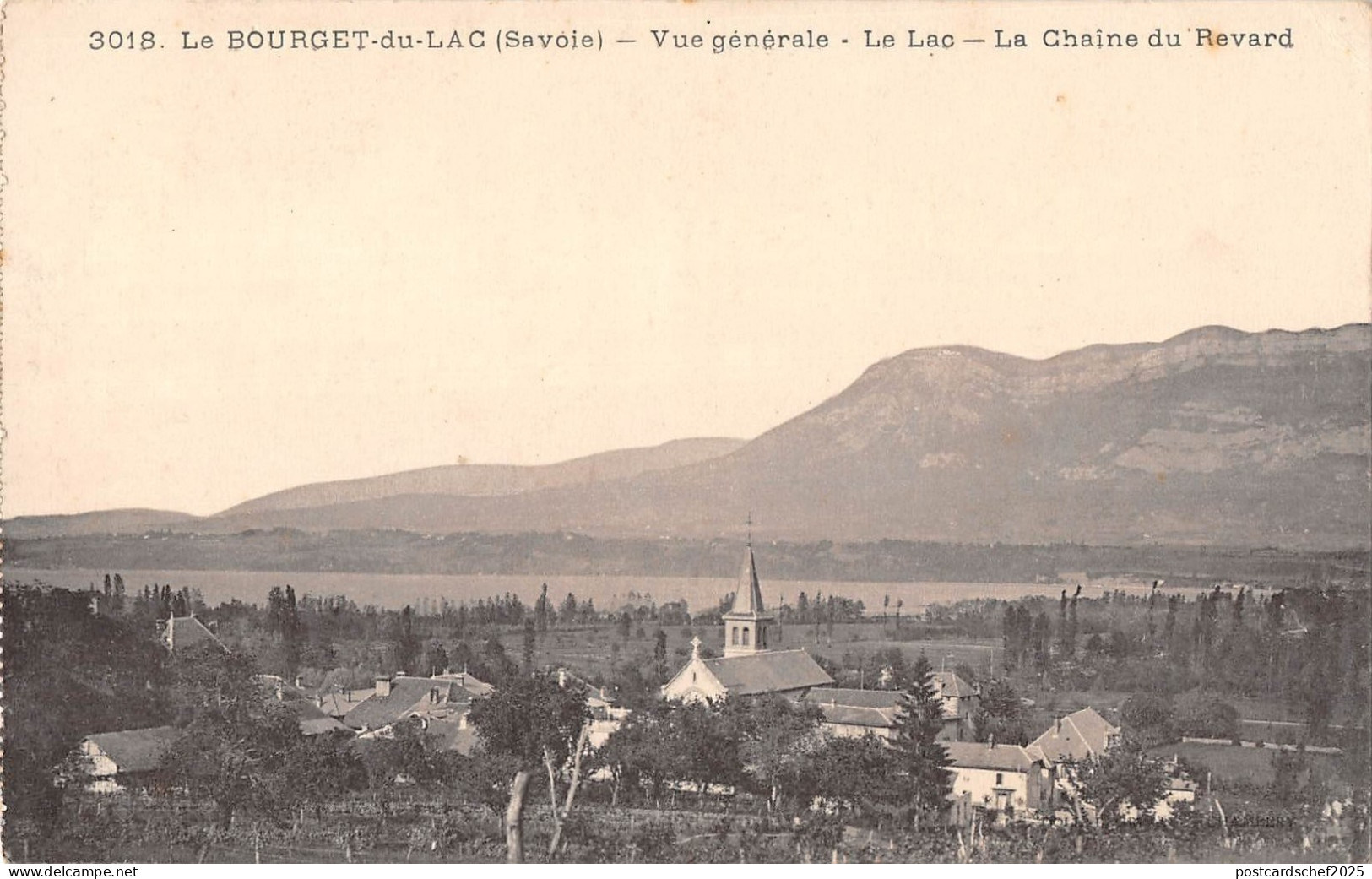 BR50663 Le bourget du lac vue generale le lac      France