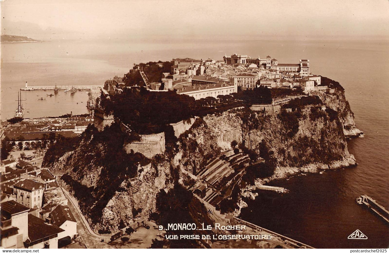 BR50927 Monaco le rocher    Monaco