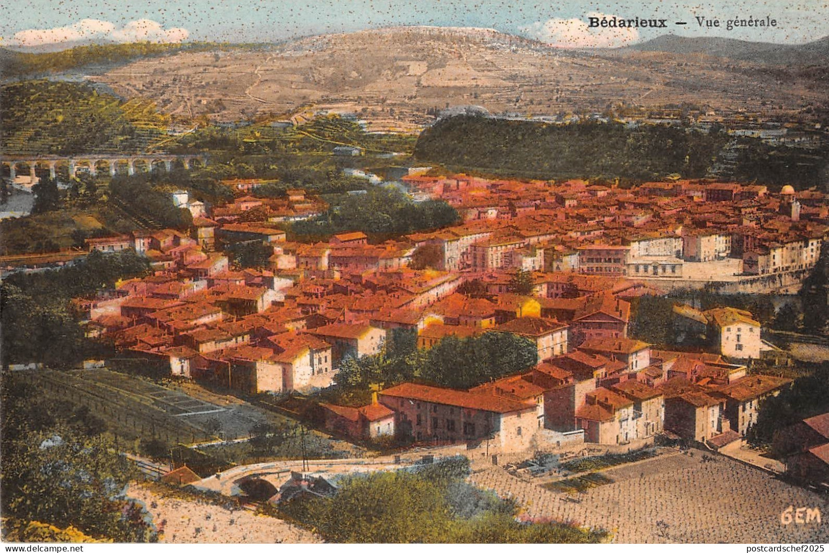 BR53697 Bedarieux vue generale      France