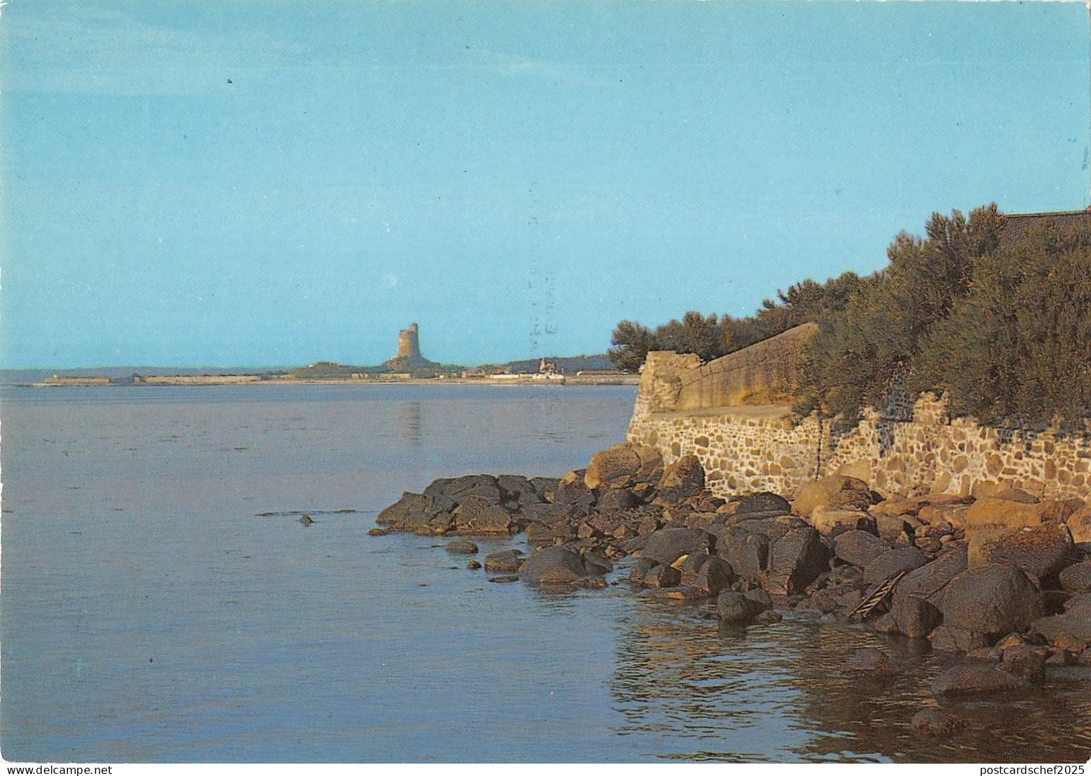BR54269 Saint vaast la hougue maree haute sur la Presquile de la Hougue france