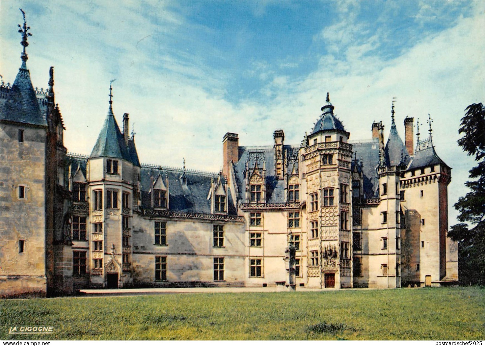 BR54430 Chateau de Meillant france