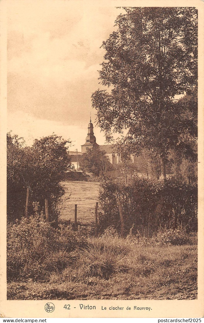 BR55634 Virton le clocher de Rouvroy belgium