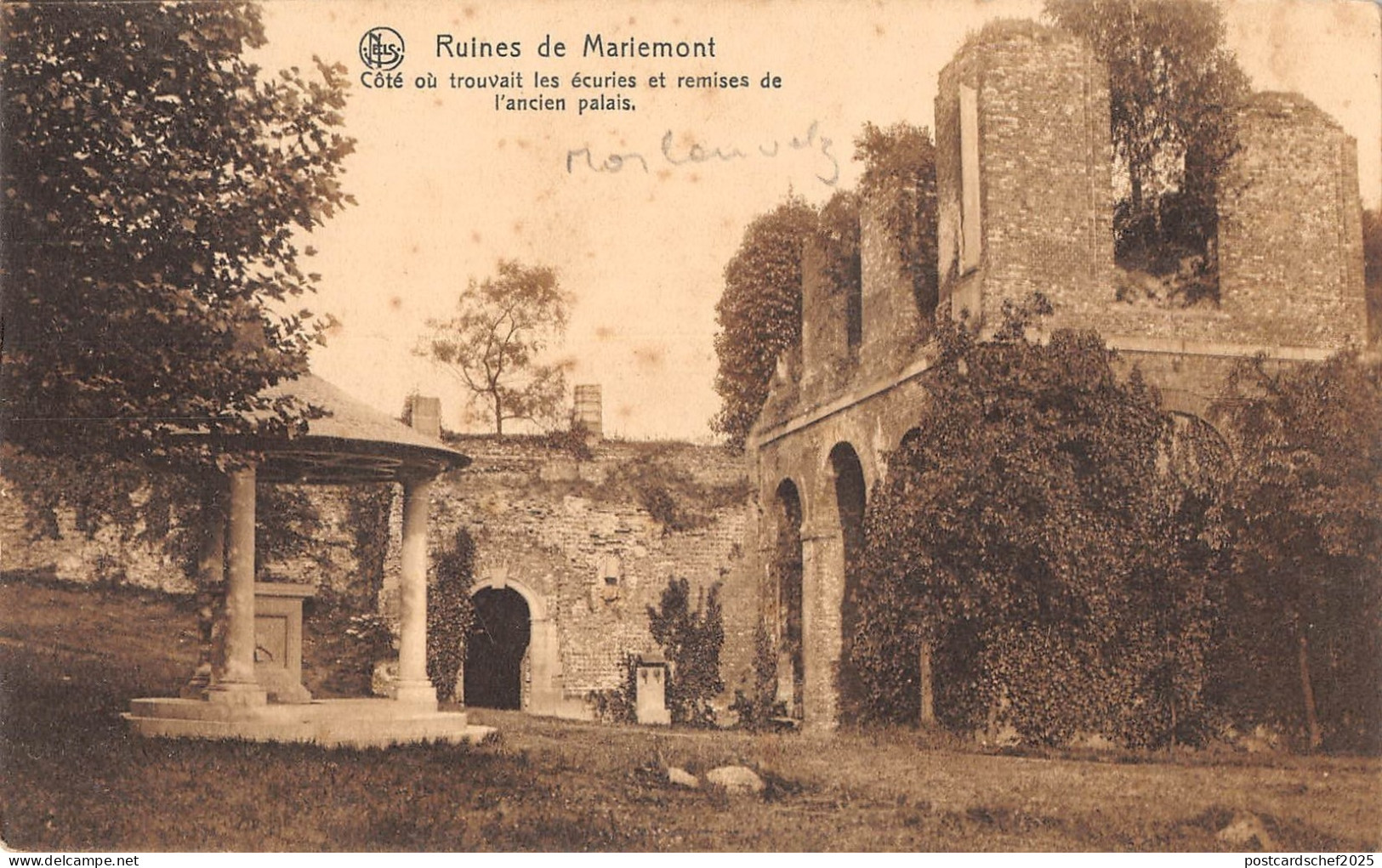 BR56046 Ruines de mariemont Morlanwelz       Belgium