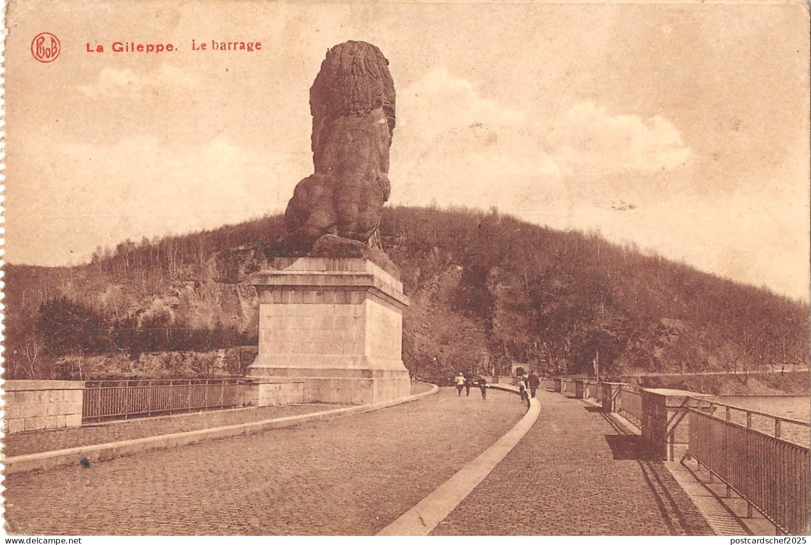 BR56059 Le barrage la Gileppe     Belgium