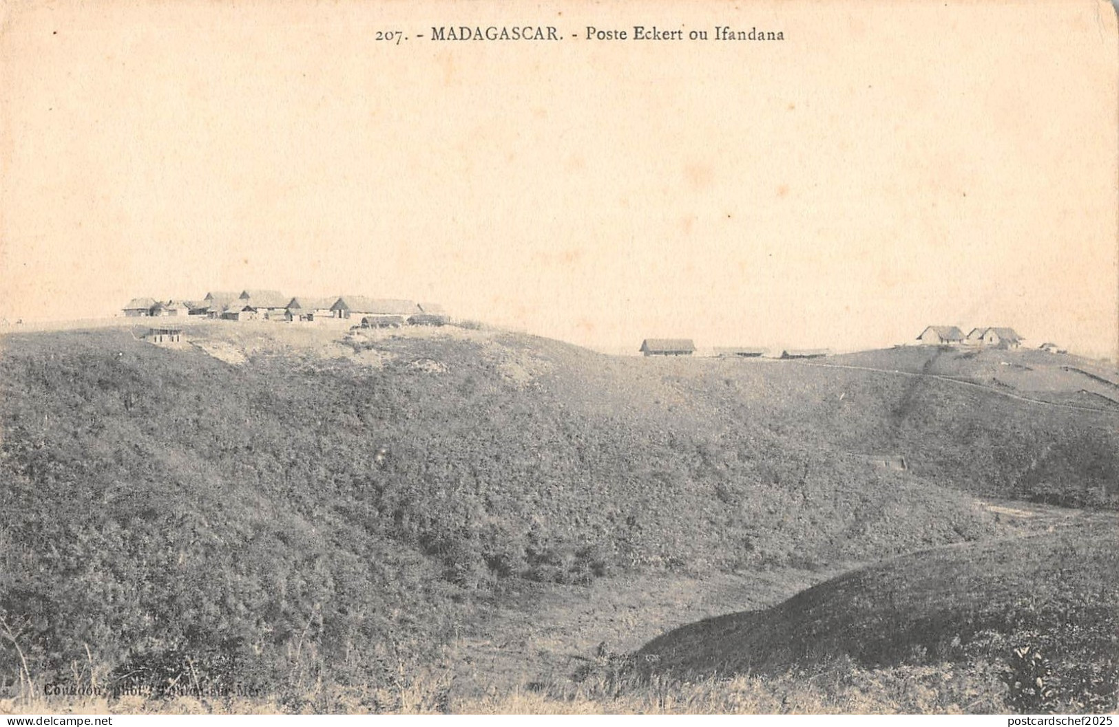 BR57033 Poste eckert ou Ifandana madagascar    Africa  Madagascar