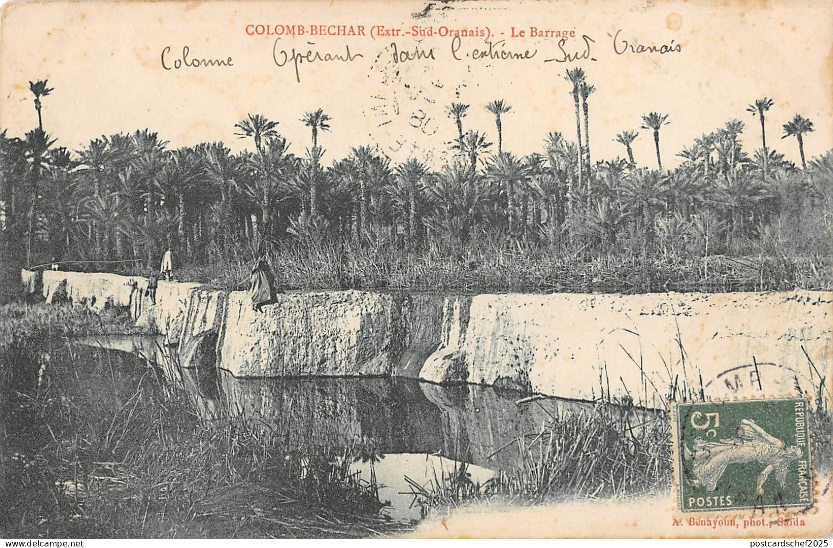 BR57106 Colomb Bechar le barrage    Africa    Algeria