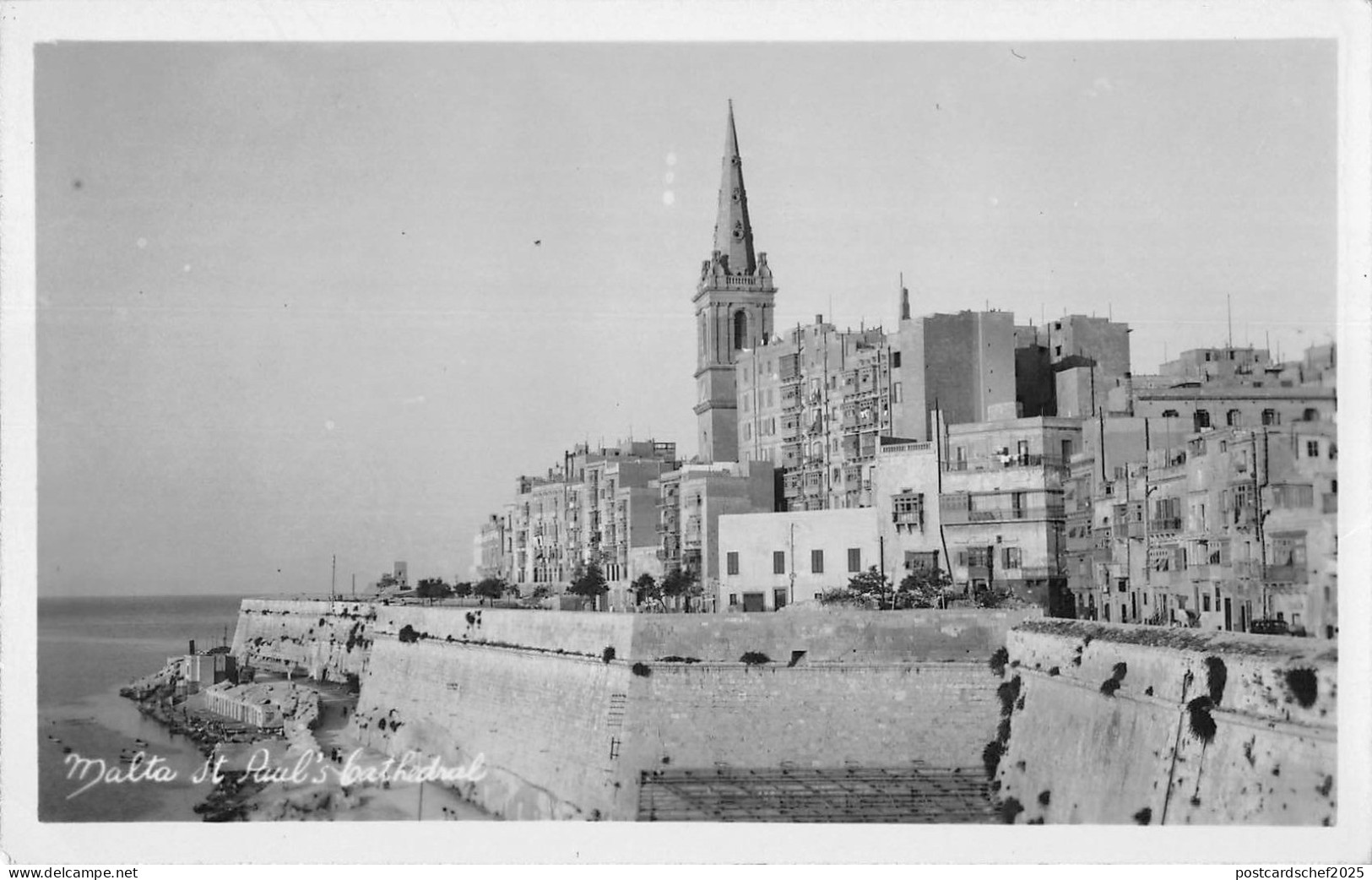 BR57329 Malta St paul s Cathedral    Malta