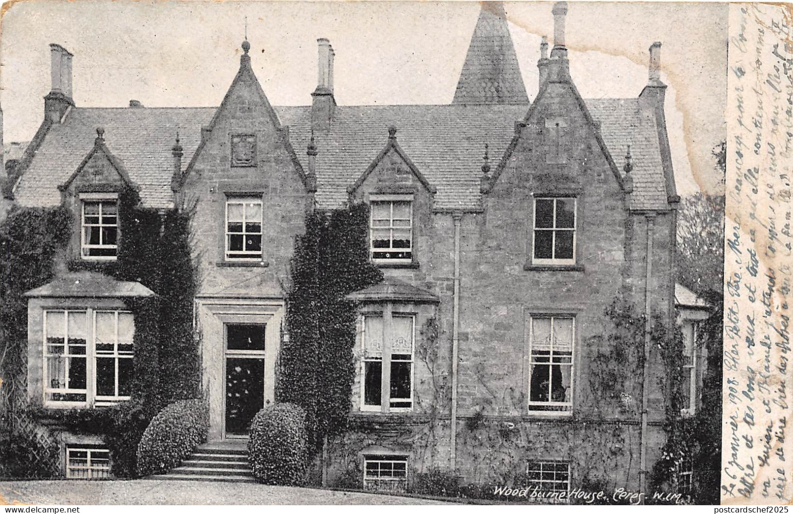 BR62302 wood burner house ceres fife scotland