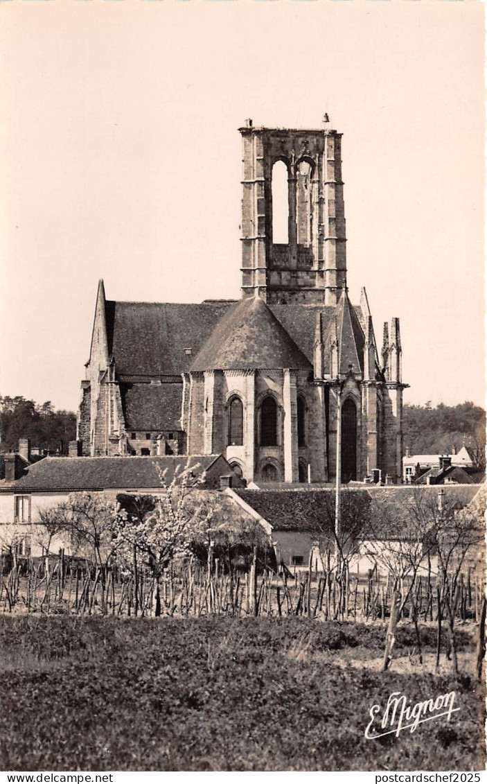 BR6748 Larchant Abside de l'Eglise Saint-Mathieu  france