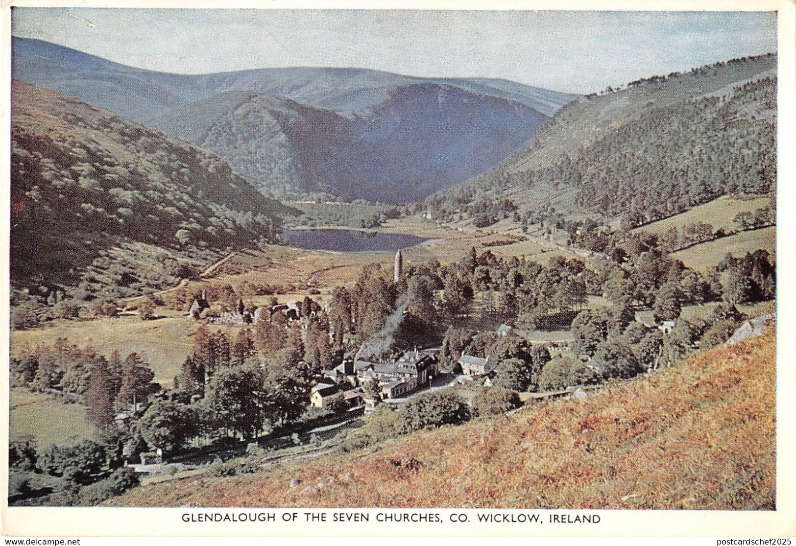 BR68152 glendalough of the seven churches wicklow ireland