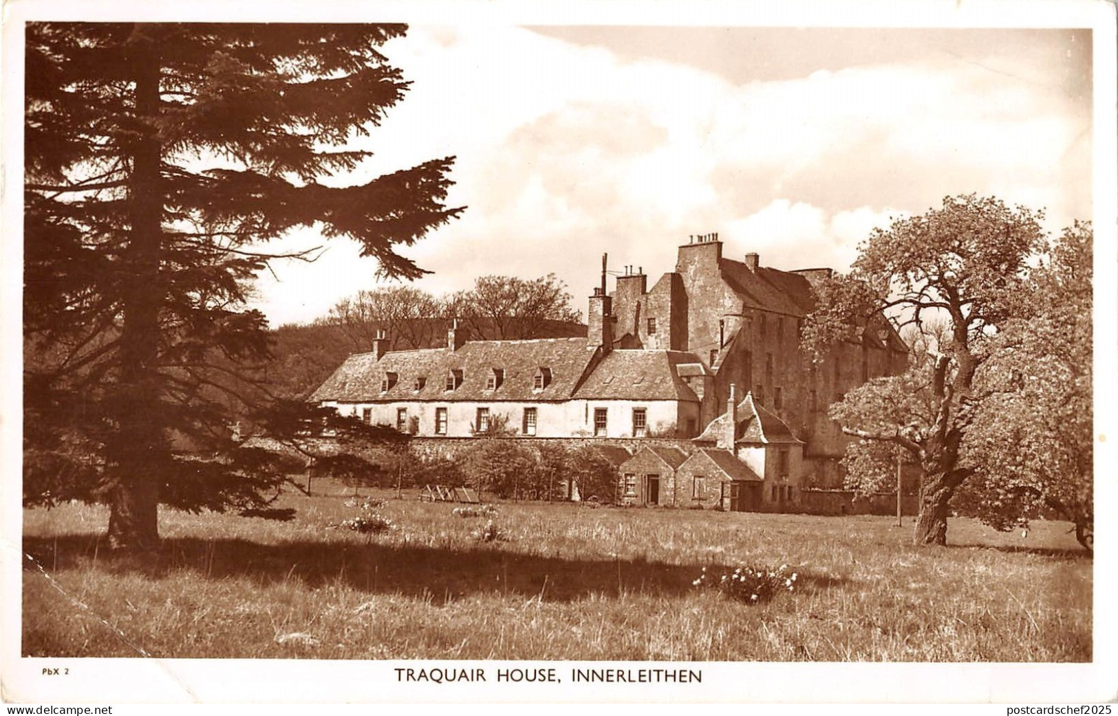BR70082 traquair house innerleithen  real photo  scotland