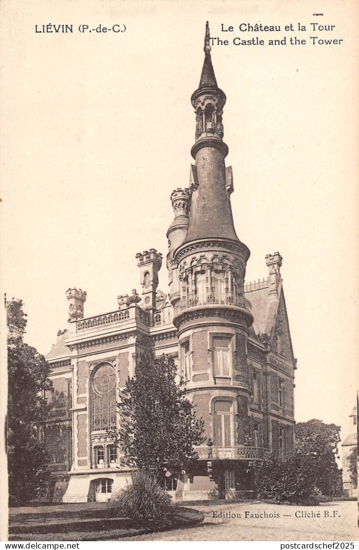 BR72779 le chateau et la tour   lievin  france