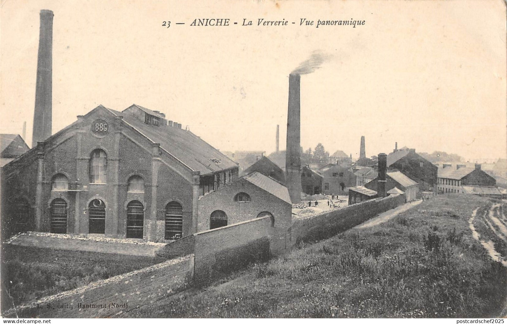 BR73890 aniche la verrerie vue panoramique france