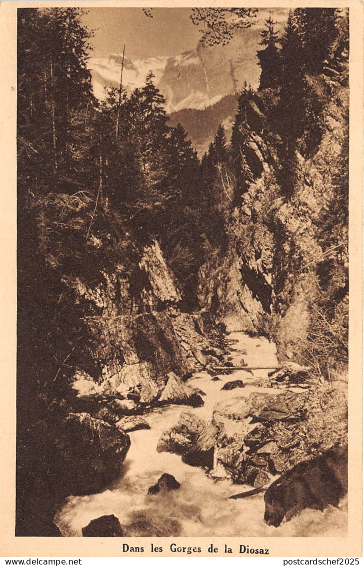 BR7511 Dans les Gorges de la Diosaz Gorges de la Diosaz  france